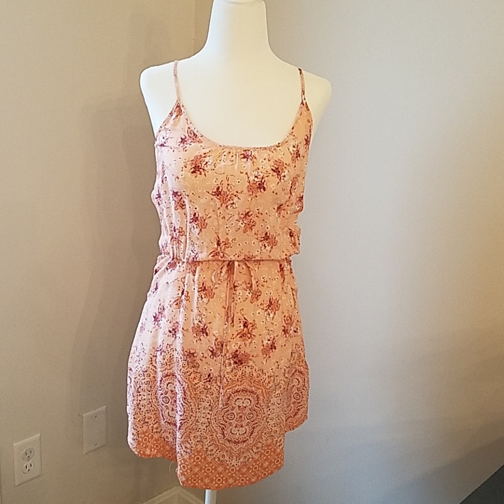 Anthropologie Sanctuary floral sundress